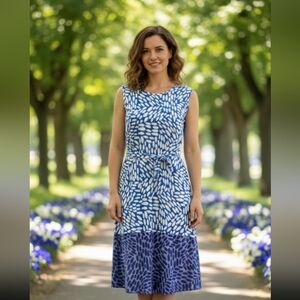 Boden blue wrap dress 2P